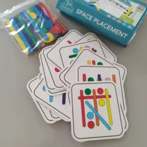 L***a vásárlótól kapott Fa Szivárvány Pálca Kirakó.