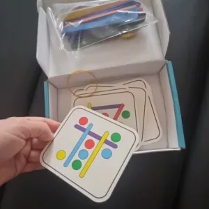 L***s vásárlótól kapott Fa Szivárvány Bot Puzzle.