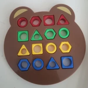 C****e vásárlótól kapott Forma- és Színazonosító Puzzle Játék.