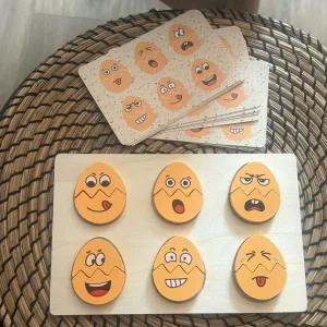 J****i vásárlótól kapott Érzelem Párosító Puzzle Játék.