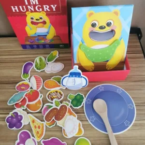 Joc de simulare a hrănirii Montessori primit de la clientul T****e.
