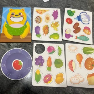 Joc de simulare Montessori pentru hrănire primit de la cumpărătorul Q***n.