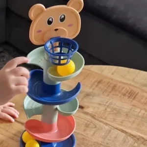Joc de bile Montessori cu traseu rotativ primit de la V***y.
