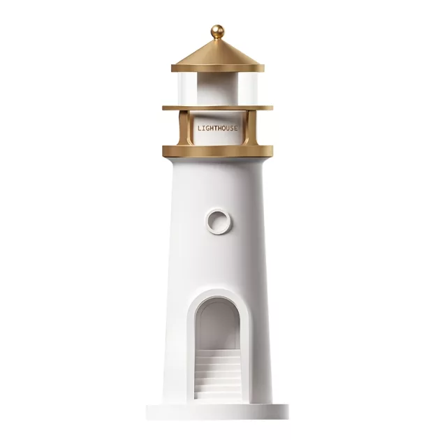 night light, lighthouse night light, moon projection night light