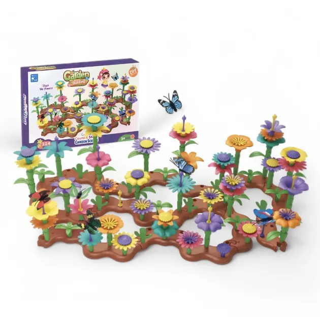 garden toy, flower garden toy
