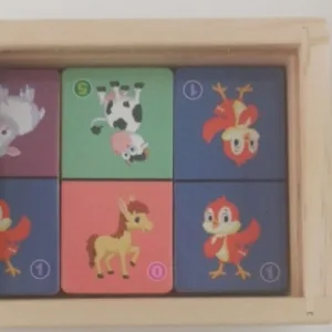Set de joc Domino cu animale din lemn primit de la T****y.