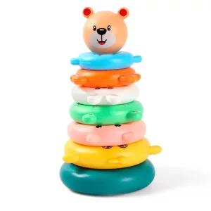 montessori toy, stacking toy, montessori stacking toy, pyramid toy