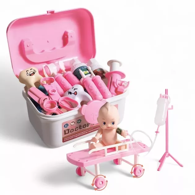 doctor play set, toy doctor kit, doctor play kit, pretend doctor kit