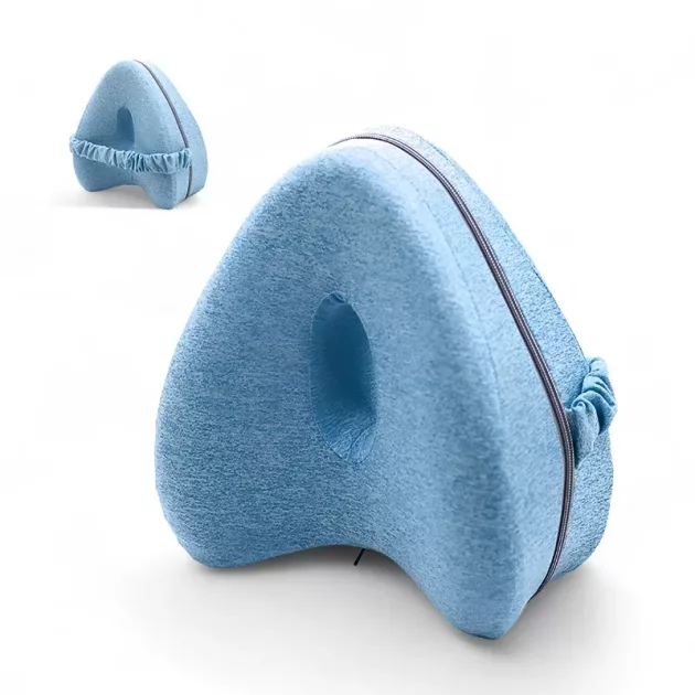 knee pillow, leg pillow, side sleeper knee pillow, memory foam knee pillow, pregnancy knee pillow