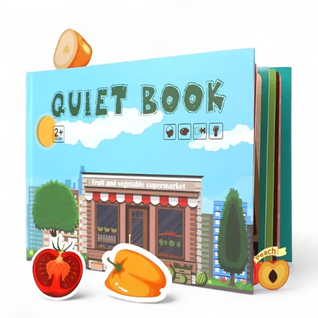 quiet book, cognitive development toy