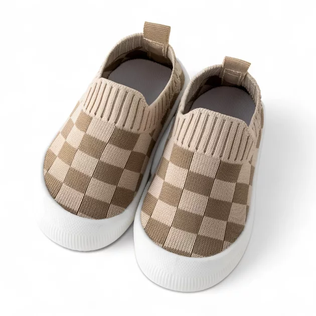 baby shoes, non slip shoes, slip on shoes, baby sneakers, first walkers shoes, plaid shoes, plaid sneakers