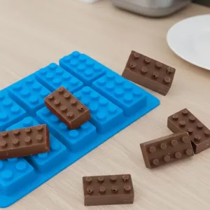 Építőelem szilikon forma tégla jégtálca