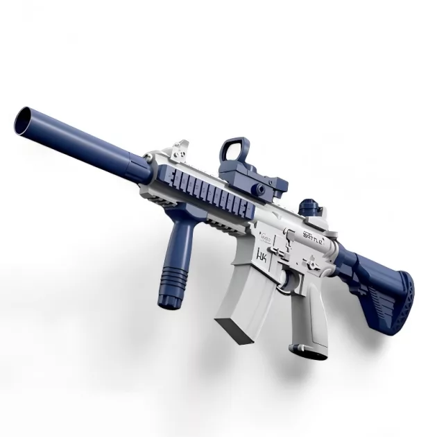 water gun, electric water gun, automatic water gun, water gun toy, battery powered water gun, m416 water gun