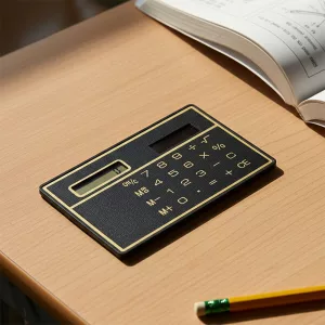 solar calculator, touch-screen calculator, mini calculator