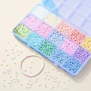 macaroon beads, beads for crafts, beads for jewellery making,