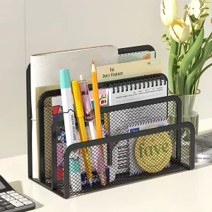 desk organiser, stationery organiser, book stand, book holder stand, desk drawer organizer