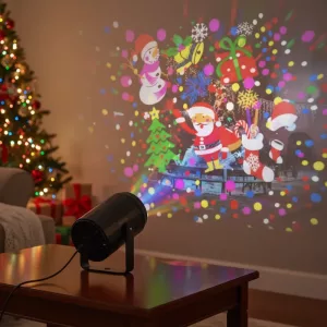 christmas projector, christmas projector lights, christmas laser lights, snowflake projector, christmas laser light show