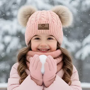 hat and scarf set, winter hat and scarf set, hat scarf and gloves set