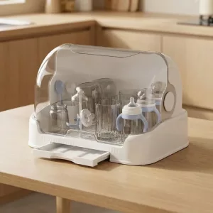 Baba Üveg Tároló Doboz Szárítóállvány